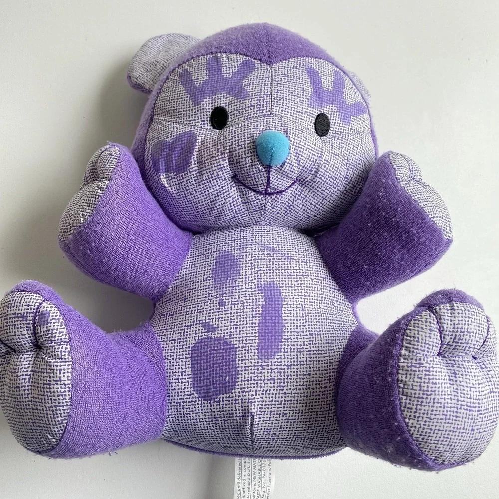 Aquadoodle Purple‎ Bear Aqua Doodle Water Spinmaster Plush 11